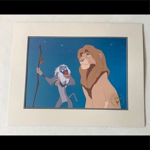 Exclusive Commemorative Lion King Lithograph 1995